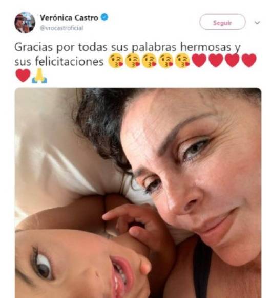 Las declaraciones de Montserrat Oliver llegan días después que Verónica reapareciese en redes contestando a todos sus seguidores y agradeciendo las felicitaciones de cumpleaños, incluyendo fotos entrañables con su nieta Rafaela Castro.