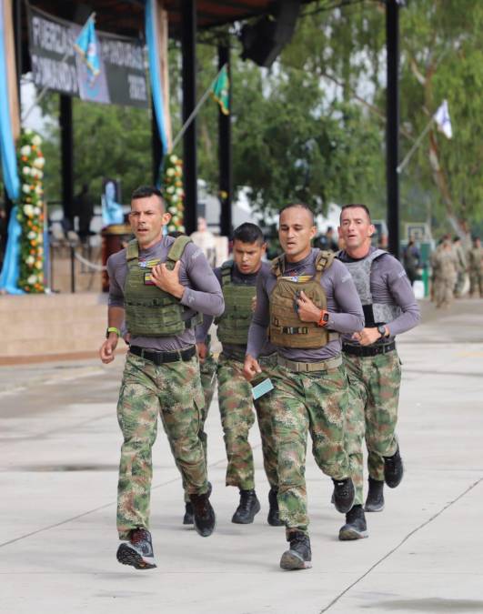 Comando de Fuerzas Especiales de Colombia, campeón de la última competencia en 2019. 