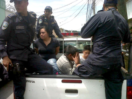 Detienen a supuesta banda de robaviviendas en Tegucigalpa
