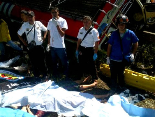 Más de 40 muertos en accidente de tránsito en Guatemala