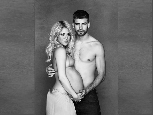 Shakira y Piqué invitan a baby shower