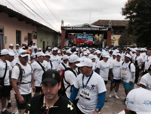 Dos mil se ejercitaron con el 'Honduras Actívate'