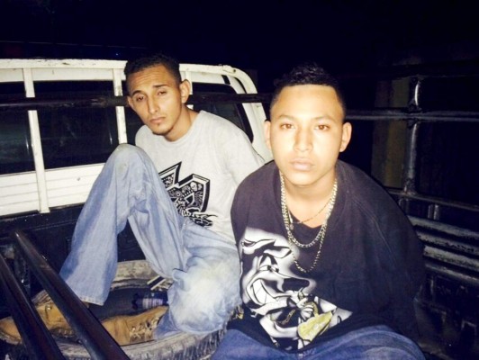 Mareros detenidos jefeaban sicariato y narcomenudeo de la MS