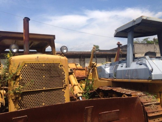 En el abandono está maquinaria de Insep en San Pedro Sula