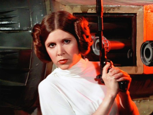 Murió Carrie Fisher, adiós a la princesa Leia de Star Wars