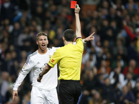 Sergio Ramos: 'Es un descaro, espero que este árbitro no nos pite más'