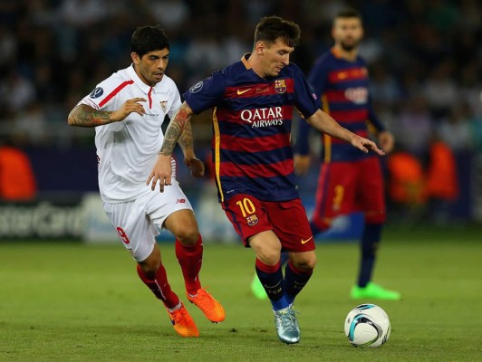 En imágenes Barça campeón de la Supercopa Uefa