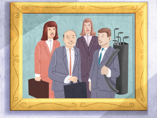 ¿Trabajan menos los jefes de las firmas familiares?