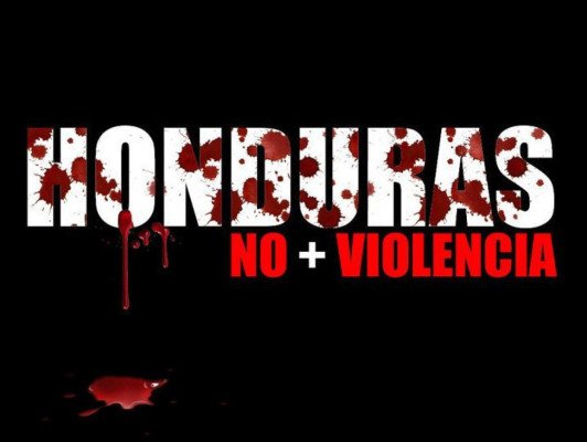 Hondureños unidos piden: 'No más violencia'