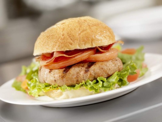 Hamburguesa de pavo