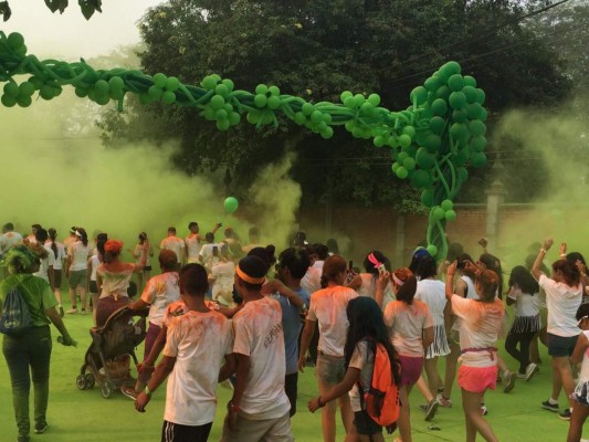 Alegría, diversión y solidaridad en el Colorun
