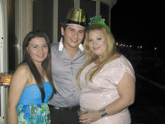 Año nuevo en La Ensenada, Honduras