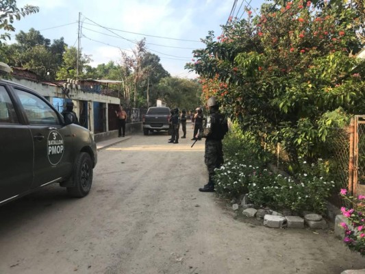 Hallan supuesta 'casa loca' en operativos en Chamelecón