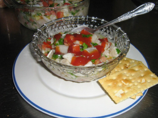 Ceviche de pescado