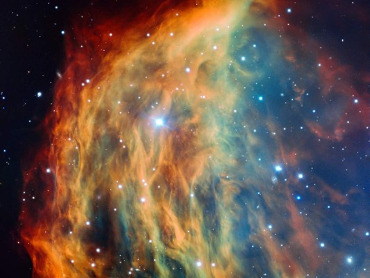 Astrónomos captan la imagen de la nebulosa Medusa