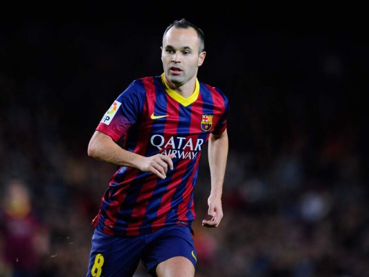 Andrés Iniesta, mejor centrocampista ofensivo de la Liga 2013/2014