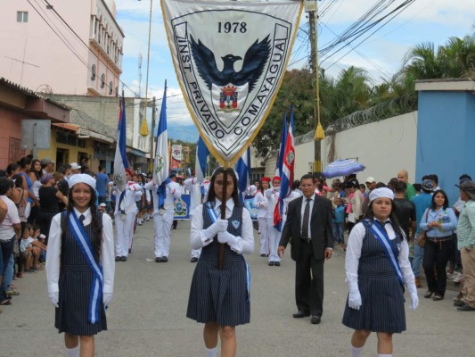Comayagua y Olancho se vistieron de fiesta en el 193 aniversario