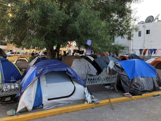Campamentos en México de solicitantes de asilo son peores que los de Irak