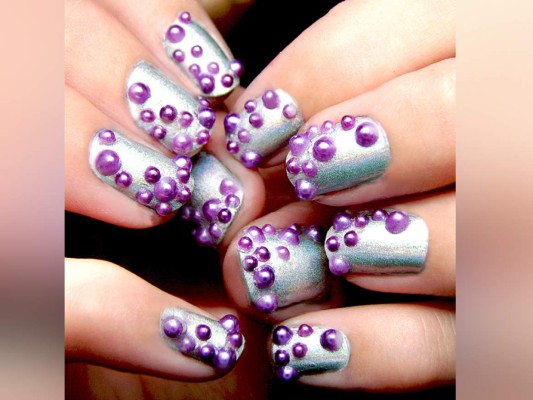 Uñas burbujas: ¡están que estallan!
