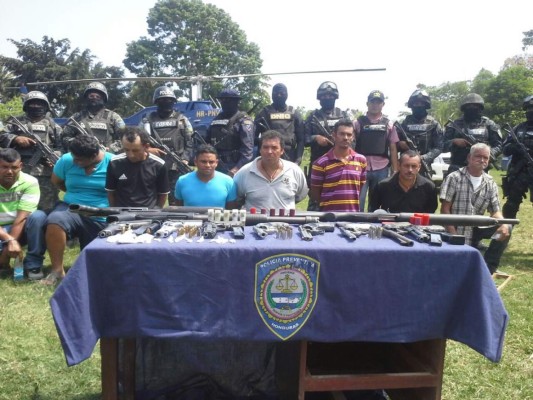 Honduras: Desarticulan banda del Negro Lobo en Atlántida