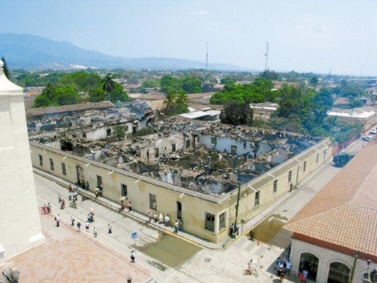 La joya colonial que el fuego consumió