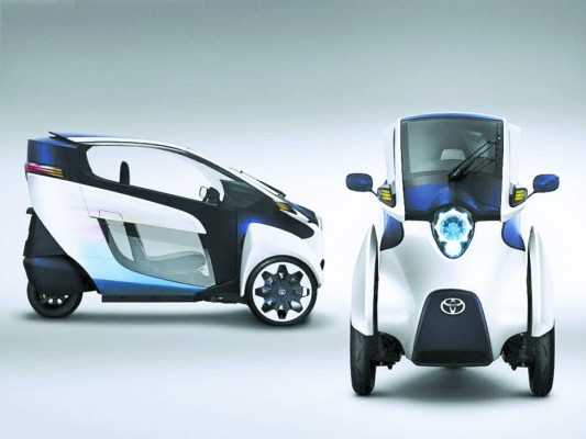 Toyota y su monoplaza de tres ruedas
