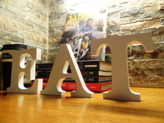 Decoración con letras para su hogar u oficina