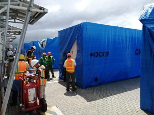 Hoy trasladan hospital móvil a Choluteca