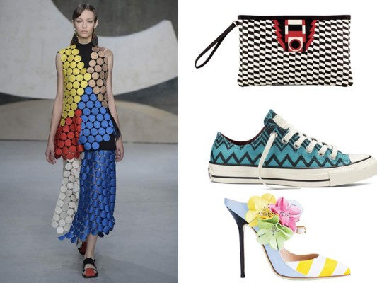 Las figuras geométricas atacan nuestro clóset