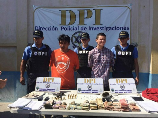 Caen dos mareros que extorsionaban a transportistas de la terminal de buses