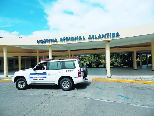 Aumentan atenciones por covid en hospital Atlántida