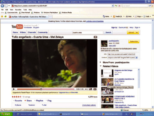 Mel y la cuarta urna pierden en Internet