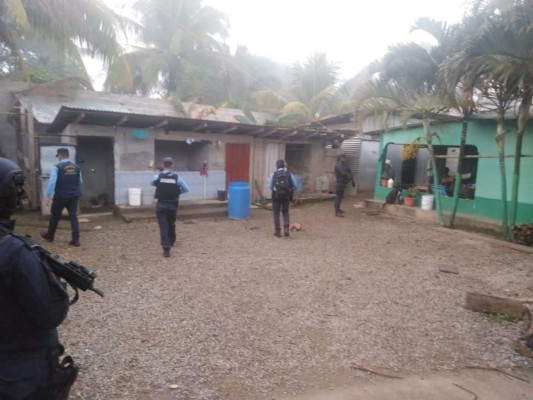 Ejecutan allanamientos en Olancho para capturar estructuras criminales