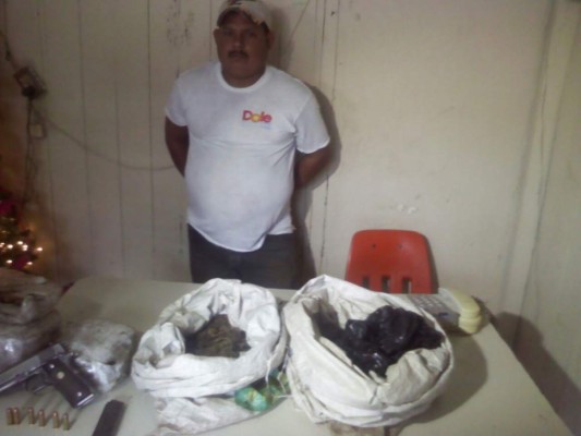 Policía captura a persona con droga en Olanchito