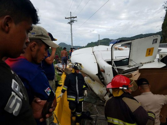 Fallece salvadoreño en accidente en carretera de Honduras
