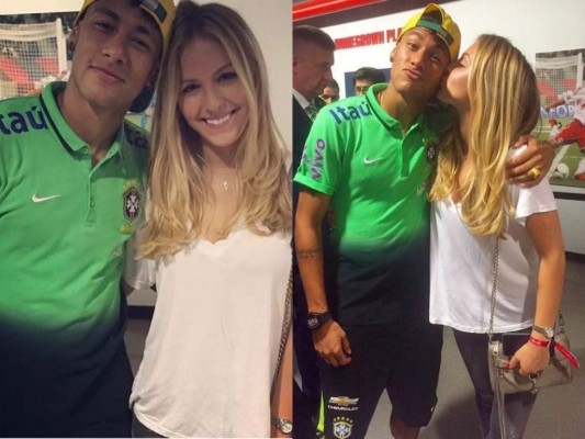 La gemela de la tenista más guapa coquetea con Neymar