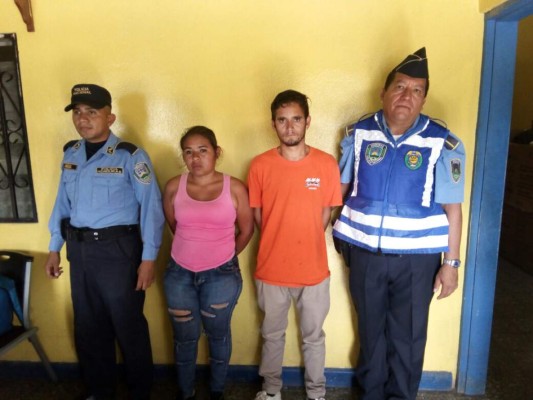 Cae una pareja acusada de distribuir droga en Sabanagrande