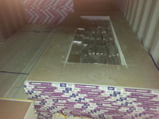 Honduras: Hallan 2,000 kilos de cocaína en contenedor en la Portuaria