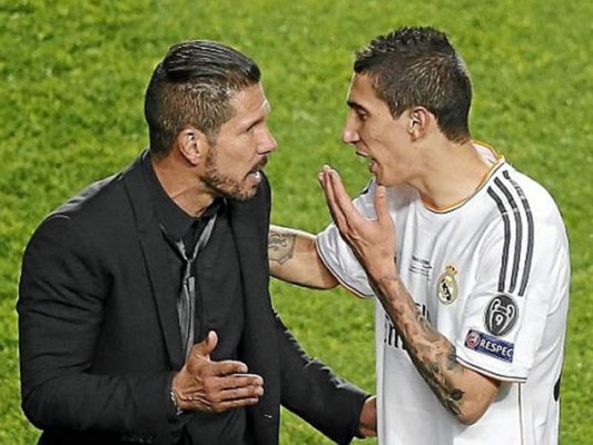 Desvelan una conversación íntima entre Simeone y Di María