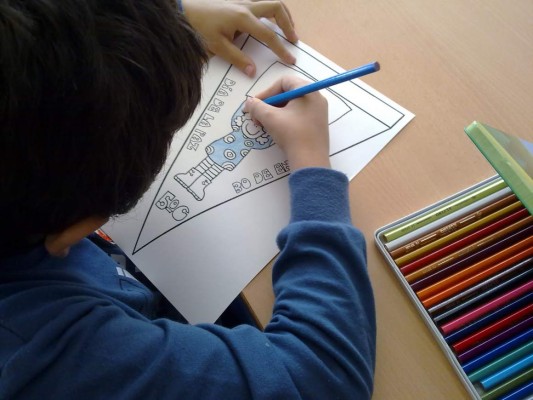 'Arte antiestrés”, colorear nunca fue más relajante