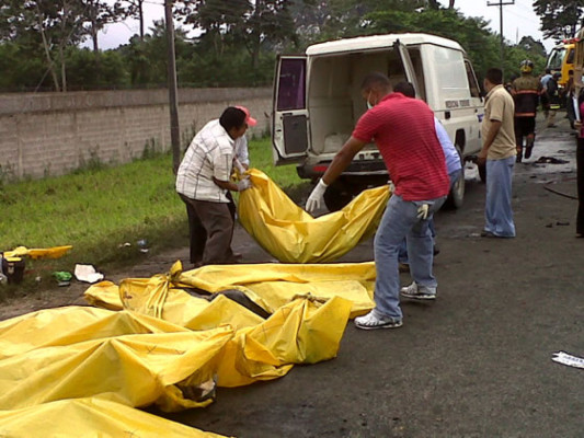 Honduras: Integrantes de Sambat mueren en choque