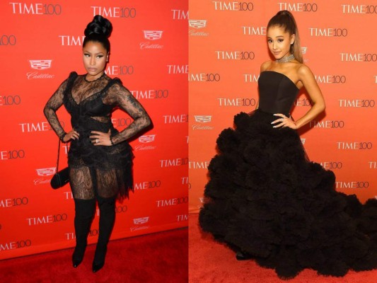 Las bellas de la gala Time