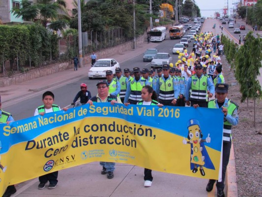 Inauguran semana de educación vial para disminuir accidentes de tránsito