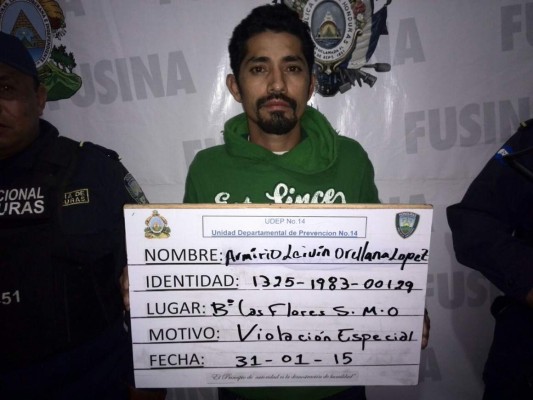 Lo capturan por violar a hijastra