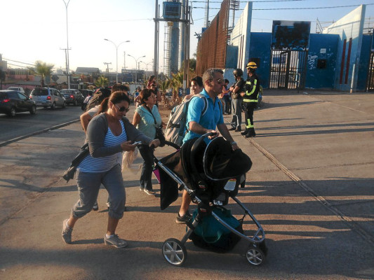 Un sismo de 7 grados de magnitud sacude la costa del norte de Chile