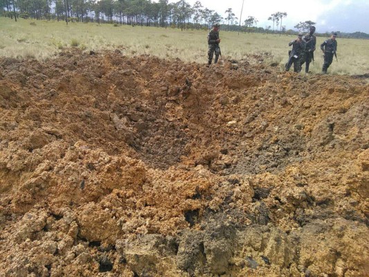 Destruyen dos narcopistas en Gracias a Dios