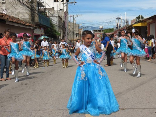 Fiesta nacional en Honduras