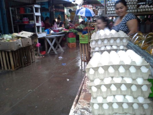 Cartón de huevos sufre aumento de L 10 en mercados sampedranos