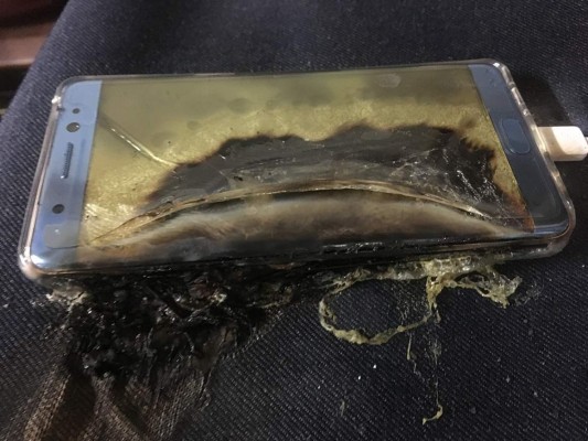 Razones por las que explotan las baterías del Galaxy Note 7