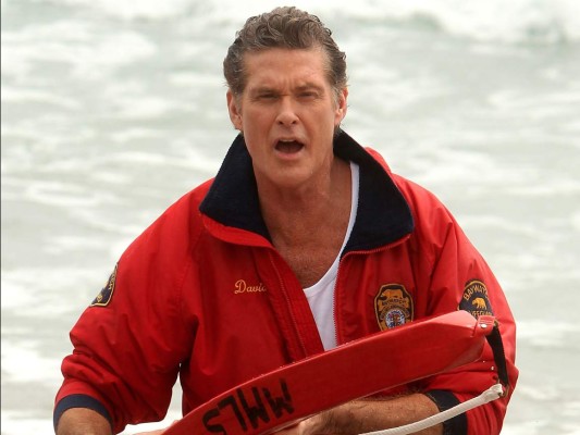 David Hasselhoff actuará en cinta de 'Baywatch'